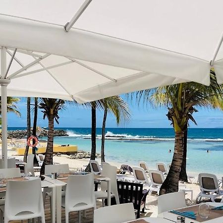 Tres Bel Appartement Avec Vue Mer, Acces Direct A La Plage Et Piscine Surveillee سانت فرانسوا المظهر الخارجي الصورة